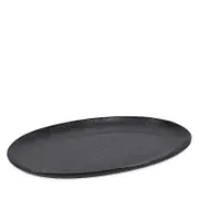 Bia Cordon Bleu Serene Oval Serving Platter, Black