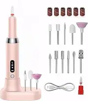Tasmegol Electric Acrylic Nail Drill Kit Files and Buffers for Beginners with Everything