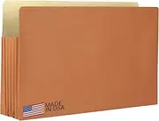 Expanding File Folder Legal Size File Organizer 5.25 inch Expanding Accordion Folder Box of 10