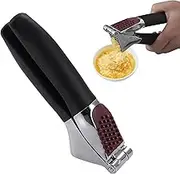 Garlic Crusher - Professional Grade Garlic Masher Press,Ergonomic Handle Easy Clean Kitchen Gadgets, Squeezer Peeler Hand Tools for Fine Mincing