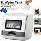 Benchtop Dishwasher Disinfection Residual Temperature Drying 9L Water Tank