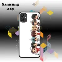 在飛比找蝦皮購物優惠-SAMSUNG 定制軟包光面三星 A05 A05S BTS 