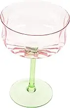 BESTOYARD Decorative Gradient Cocktail Goblet Vintage Inspired Glass Drink Cup for Bar Parties Elegant Wine Glassware for Gatherings and Celebrations