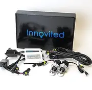 Innovited H4-3 9003 6000K Hi/Lo Bi xenon HID Xenon Bulb Bundle With 55W INOAC Slim Ballast (Cool White)