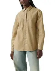 [Levi's] Teodora Western Shirt in Scraped Travertine