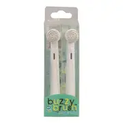 Jack N' Jill Buzzy Brush Replacement Heads for Electric Toothbrush x 2 Pack