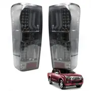 Smoke Leds Tail Lamp Set Running For Isuzu D-Max Hi-Lander V-Cross '12 '18