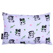 Yarra Textiles Toddler/Kids Pillow with Pillowcase ( Panda design ) - 46 cm x 30 cm x 10cm