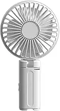 Generic Umbrella Clip Fan Rechargeable Portable Handheld Fan for Home Office (White)