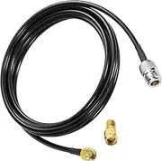 Vaguelly 1 Set N to SMA Extension Cable Cord for Router Amplifier Low Loss Antenna Adapter Cable for WiFi Hotspot GPS Cellular Modems and Signal Amplifiers