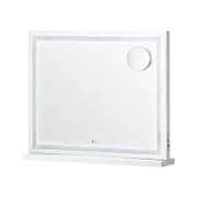 Oikiture Makeup Mirrors 58x49cm Bluetooth Hollywood Vanity Crystal Wall Mirror
