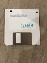 Macintosh 1992-93 Apple Computer Ver. 4.0.5 CD-ROM Setup 3.5” Floppy 690-0920-A