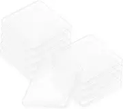 FELTECHELECTR 10pcs Clear Plastic Storage Box for Cards Organizer for Trading and Game Cards Spacious Design for Board Game Accessories Sturdy Protection and Stylish Display Case