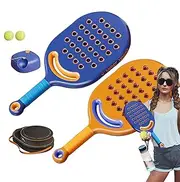 Tennis Trainer Rebounder - Tennis Practice Solo Trainer Rebounder with String | Portable Tennis Practice Training Tool Kit for Beginners, Adults