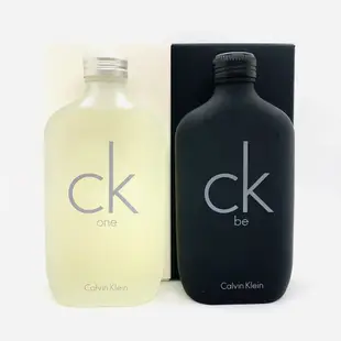 Calvin Klein CK ONE/BE中性淡香水100mL/200mL/Tester/小香