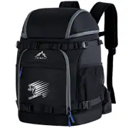 Ski Boot Bag, 50L Ski Boot Backpack for Ski Helmet, Goggles, Gloves, Skis, Sn...