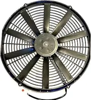 SPAL 30100401 16" Pusher Fan 12 Volt Low Profile Straight Blade 1103 cfm VA18-AP10/C-41S