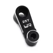 NEW Yeah Racing 25T Aluminum 15.5mm Servo Horn Blck B6 Series FREE US SHIP