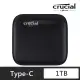 【Crucial 美光】X6 1TB Type-C USB 3.2 Gen 2 外接式ssd固態硬碟 (CT1000X6SSD9)