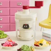 Manual Shaved Ice Machine Hand Crank Smoothie Maker Ice Crushers Food Stalls