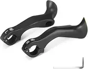 Bicycle Bar Ends Ergonomic Anti-Slip MTB Mountain Bike Handlebar Ends for 21.8-22.8mm Handlebars