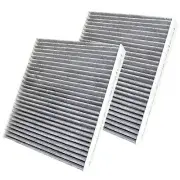 2-Pack Cabin Air Filter for Nissan GT-R 2009-2012, Chrysler Town & Country