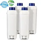 4PCS Water Filter For Delonghi Magnifica S Automatic Coffee Machine ECAM22110SB