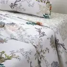 NAIADES BY YVES DELORME FRANCE-ORGANIC COTTON PERCALE FLAT SHEET