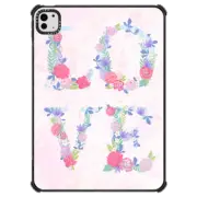 iPad Pro 11-inch (M4) iPad Impact Case Love flowers