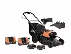 Brand NEW AEG 2x18V (36V) 18” FUSION Lawn Mower Kit - 50L Catch Bag / Mulch