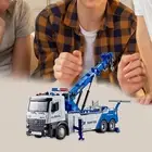 1: 24 Scale Crane Truck Toy Tow Truck with Hook with Lights