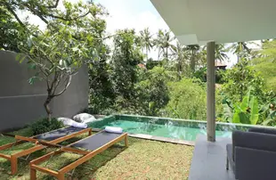 烏布的1臥室 - 150平方公尺/1間專用衛浴Tropical Valley Villa at 1BDR Ubud