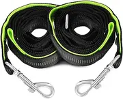 Totority Reflective Puppy Leash Collar Set 2 Pack Nighttime Safety Nylon Swivel Clip 1.5m Length