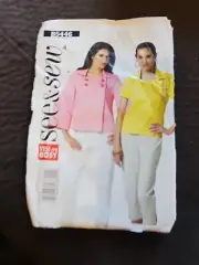 Butterick See and SewPattern B544 Top Tunic Pants Misses Size 8-14 Uncut