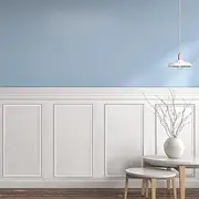 Colingmill 3 Set Accent Wall Molding Kit Premade Wainscoting Panels Wall Molding Peel and Stick Panel White Pre Cut Trim for Walls Picture Frame Molding for Home Decoration(12 x 24 Inch)