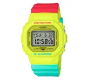 DW-5600CMA-9D CASIO G-Shock Breezy Rasta Reggae Original Watch and box