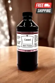 LorAnn Caramel Bakery Emulsion 16 oz - Rich Flavor for Baking & Frosting