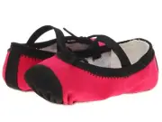 Bloch Kids Baby Infant Toddler Girl Size 5 Pink Black 12 - 18 Months Crib Shoes