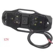 Roll Bar Mount LED Dome Light Kit with Switch For UTV ATV Polaris RZR Golf Cart