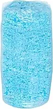 YWJLQH Memory Foam Filling Replacement for Bean Bags and Dog Beds, Blue, as described