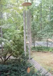 5' Big Extra Large 57" Wind Chime Deep Tone Tuned Resonant Bass Sound Church ...