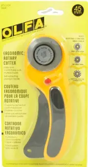 Sewing OLFA Ergonomic Rotary Cutter 45mm RTY-2EG
