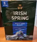 Irish Spring Moisture Blast Bar Soap, 3.75oz Each (8 Count) Deep Moisturization