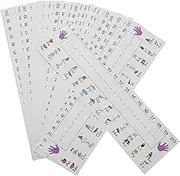 TEHAUX 60pcs Desk Name Plates 120pcs Classroom Name Tags Creative Student Id Labels for Kindergarten Classroom