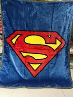 包郵出口單漫威超人蜘蛛俠英雄大毛毯拉舍爾毛毯蓋毯加厚柔軟保暖