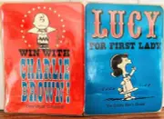 Vintage Peanuts President Election Postcard Set Lucy Linus Snoopy Charlie Brown