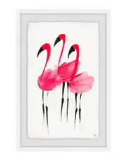 Marmont Hill Flush Flamingoes