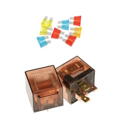 2 Way Fuse Box Holder Relay 8 Fuses Blade Terminal Kit For Boat Truck Trailer RV (for: Peugeot)