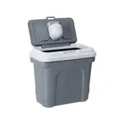 30L Pet Dogs Puppy Food Storage Storer Container w/ Scoop Grey