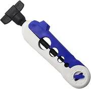 Fishing Line Spooler, Portable Adjustable Detachable Fishing Reel Spooler with Rod Holder Hole, Multifunctional Plastic Line Winder Tool